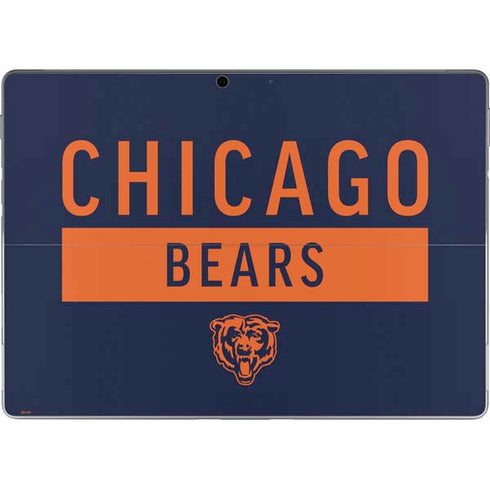 NFL Chicago Bears Blue Performance Series Surface Pro 9 Skin