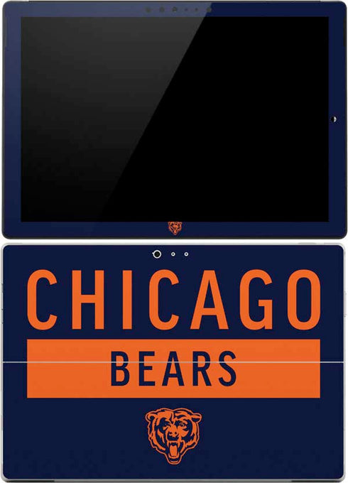 NFL Chicago Bears Blue Performance Series Surface Pro (2017) Skin