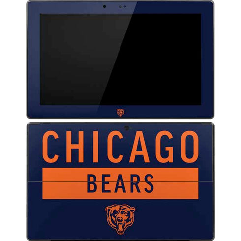 NFL Chicago Bears Blue Performance Series Surface Pro Tablet Skin