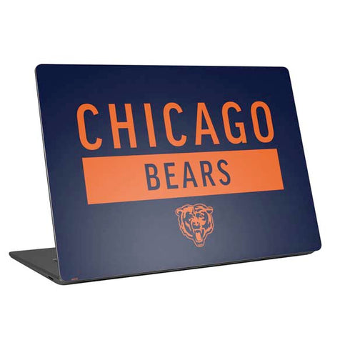 NFL Chicago Bears Blue Performance Series Universal Laptop 12in (9.8 x 6.8in) Skin
