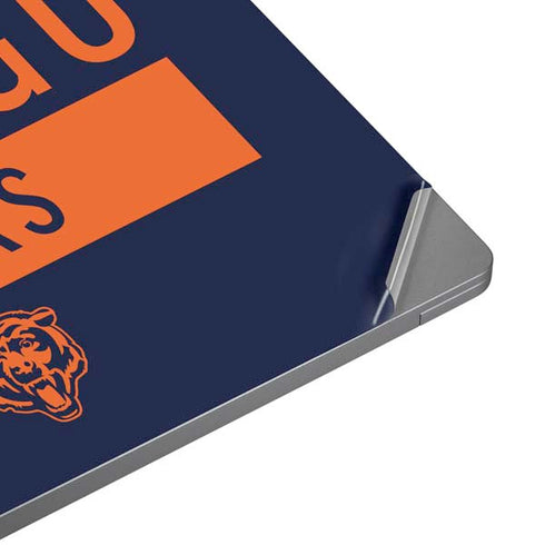 NFL Chicago Bears Blue Performance Series Universal Laptop 13in (10.6 x 7.6in) Skin
