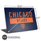 NFL Chicago Bears Blue Performance Series Universal Laptop 16.6in (13.4 x 9.7in) Skin