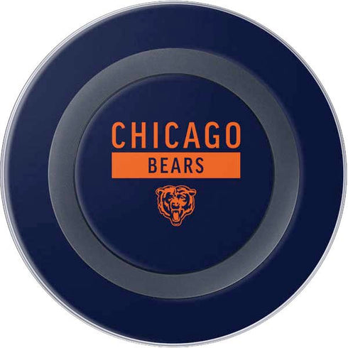 NFL Chicago Bears Blue Performance Series Wireless Charger Skin