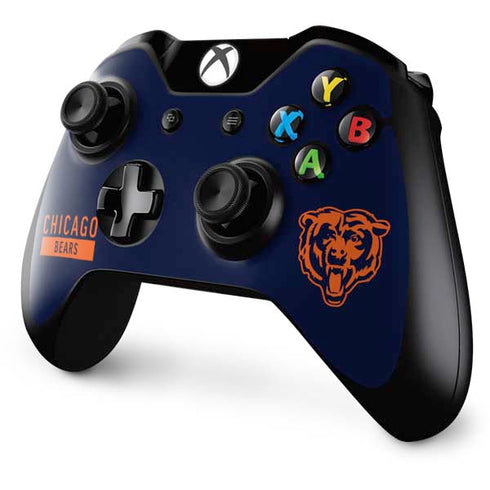 NFL Chicago Bears Blue Performance Series Xbox One Controller Skin