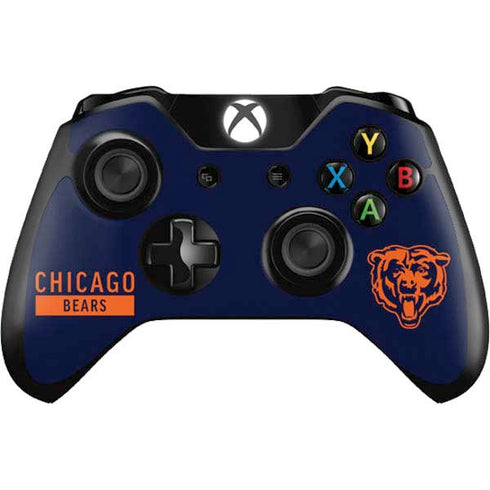 NFL Chicago Bears Blue Performance Series Xbox One Controller Skin
