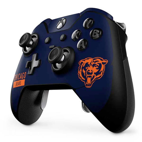 NFL Chicago Bears Blue Performance Series Xbox One Elite Controller Skin