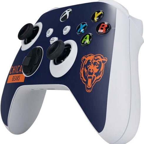 NFL Chicago Bears Blue Performance Series Xbox Series S Controller Skin