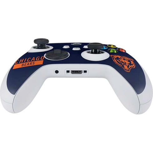 NFL Chicago Bears Blue Performance Series Xbox Series S Controller Skin