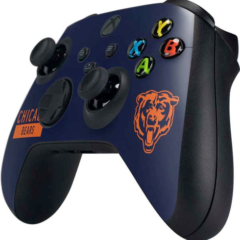 NFL Chicago Bears Blue Performance Series Xbox Series X Controller Skin