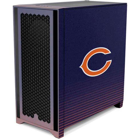 NFL Chicago Bears Breakaway Corsair 4000D Tempered Glass Mid-Tower ATX Case Skin