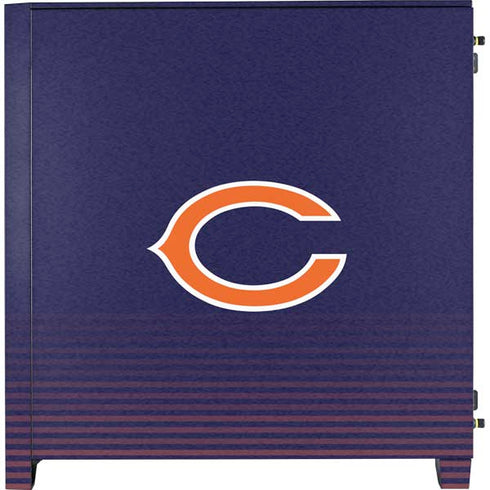 NFL Chicago Bears Breakaway Corsair 4000D Tempered Glass Mid-Tower ATX Case Skin