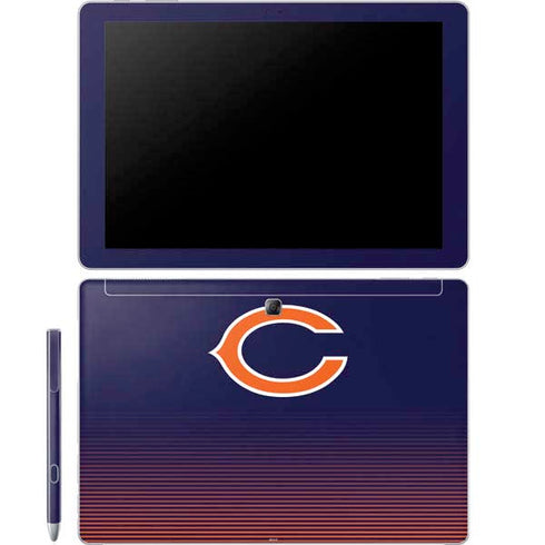 NFL Chicago Bears Breakaway Galaxy Book 12in Skin