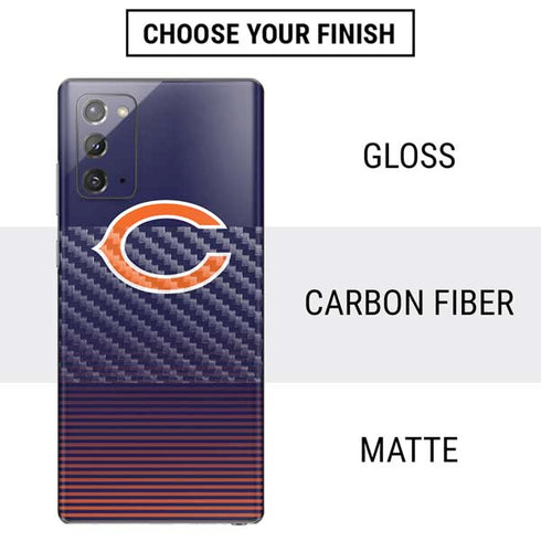 NFL Chicago Bears Breakaway Galaxy Note20 5G Skin