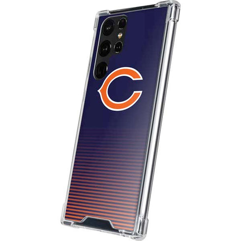 NFL Chicago Bears Breakaway Galaxy S22 Ultra Clear Case