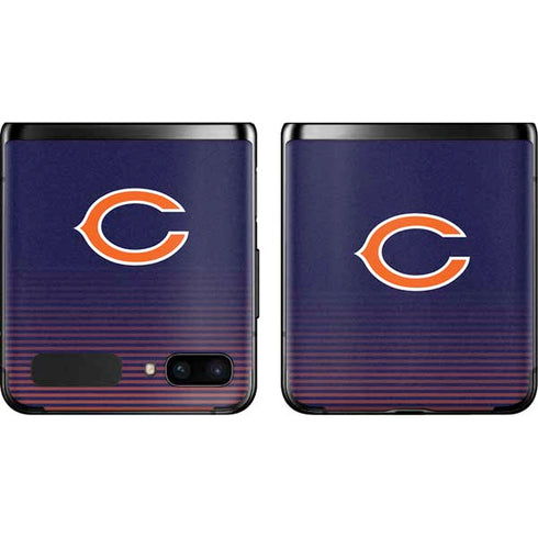 NFL Chicago Bears Breakaway Galaxy Z Flip Skin