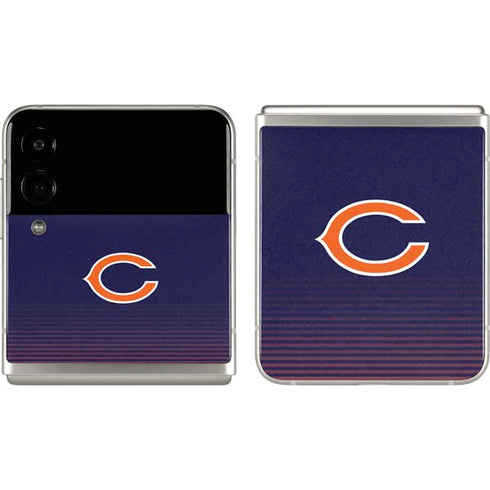 NFL Chicago Bears Breakaway Galaxy Z Flip3 5G Skin