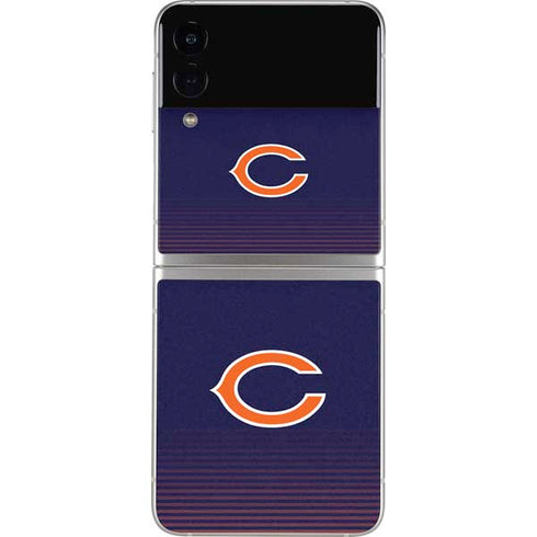 NFL Chicago Bears Breakaway Galaxy Z Flip3 5G Skin