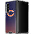 NFL Chicago Bears Breakaway Galaxy Z Fold4 5G Clear Case