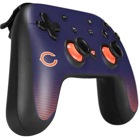 NFL Chicago Bears Breakaway Google Stadia Controller Skin