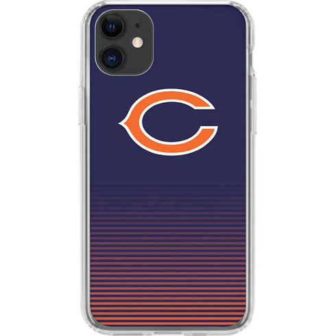 NFL Chicago Bears Breakaway iPhone 11 Clear Case