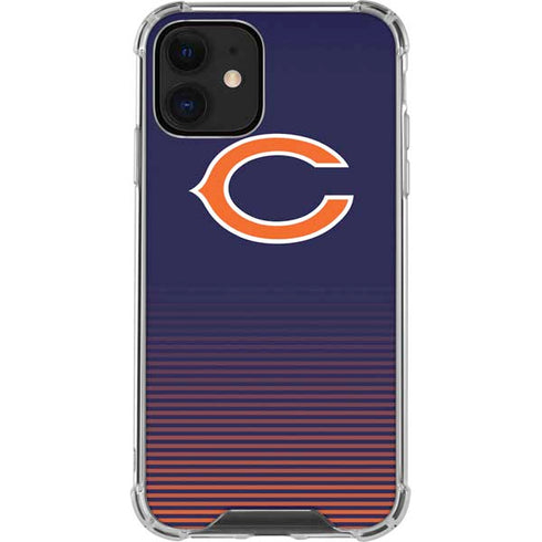 NFL Chicago Bears Breakaway iPhone 12 Mini Clear Case