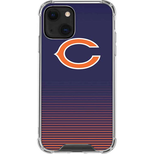NFL Chicago Bears Breakaway iPhone 14 Clear Case