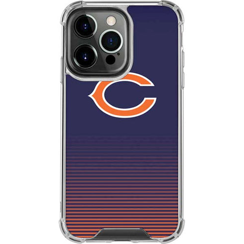 NFL Chicago Bears Breakaway iPhone 15 Pro Clear Case