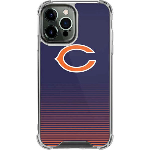 NFL Chicago Bears Breakaway iPhone 14 Pro Max Clear Case