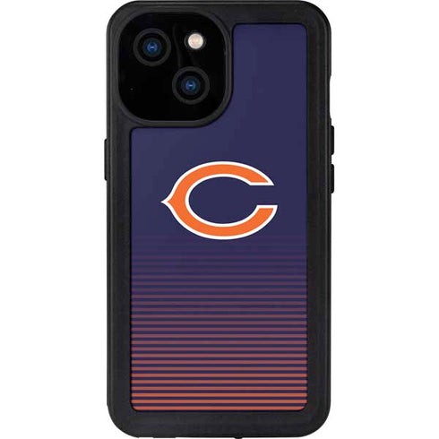 NFL Chicago Bears Breakaway iPhone 15 Waterproof Case