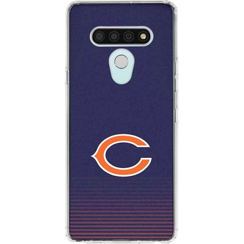 NFL Chicago Bears Breakaway LG Stylo 6 Clear Case