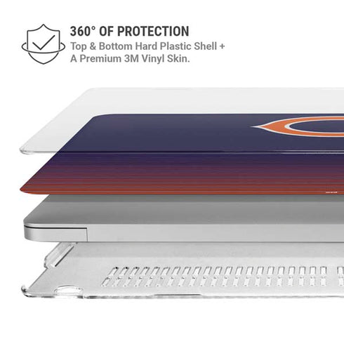 NFL Chicago Bears Breakaway MacBook Air 13in M1 (2021) Case plus Skin