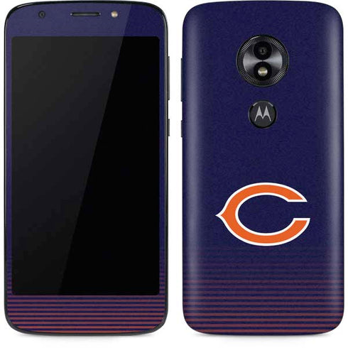 NFL Chicago Bears Breakaway Moto E5 Play Skin