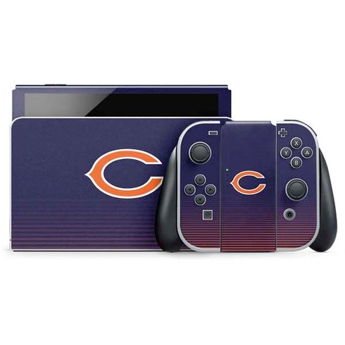 NFL Chicago Bears Breakaway Nintendo Switch OLED (2021) Skin