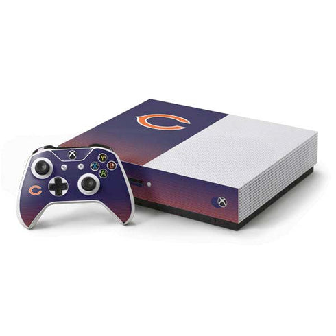 NFL Chicago Bears Breakaway Xbox One S Console and Controller Bundle Skin