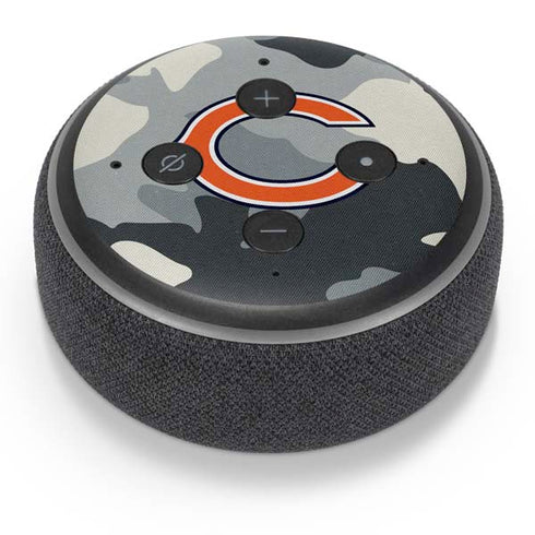 NFL Chicago Bears Camo Amazon Echo Dot Skin