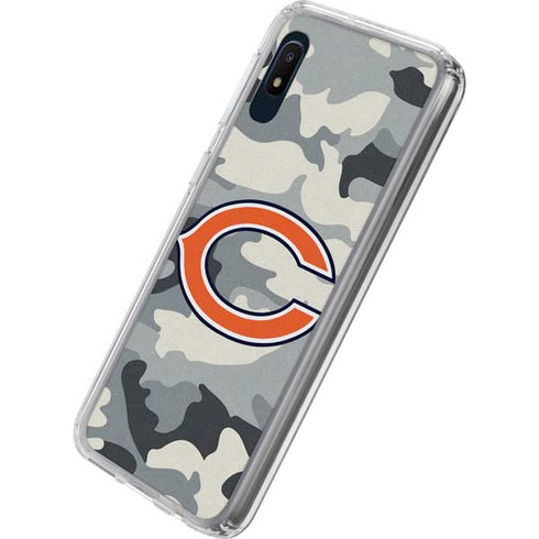 NFL Chicago Bears Camo Galaxy A10e Clear Case