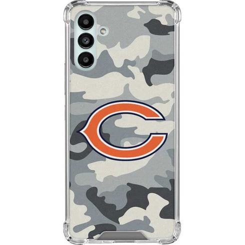 NFL Chicago Bears Camo Galaxy A13 5G Clear Case
