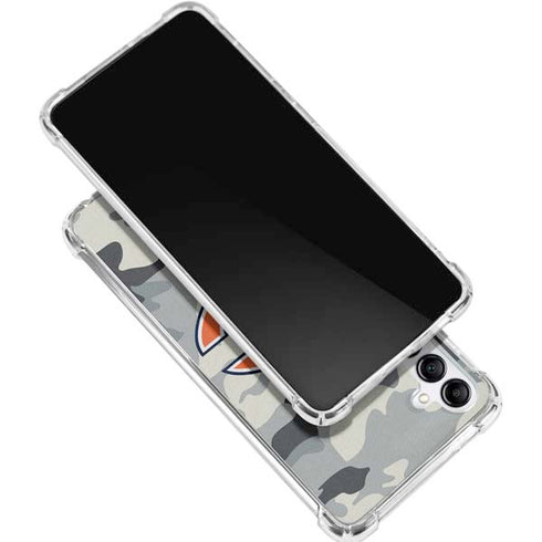 NFL Chicago Bears Camo Galaxy A15 5G Clear Case