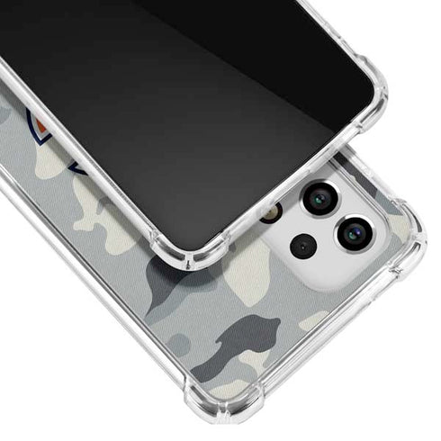 NFL Chicago Bears Camo Galaxy A33 5G Clear Case