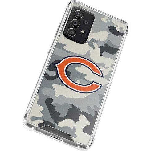 NFL Chicago Bears Camo Galaxy A52 5G Clear Case
