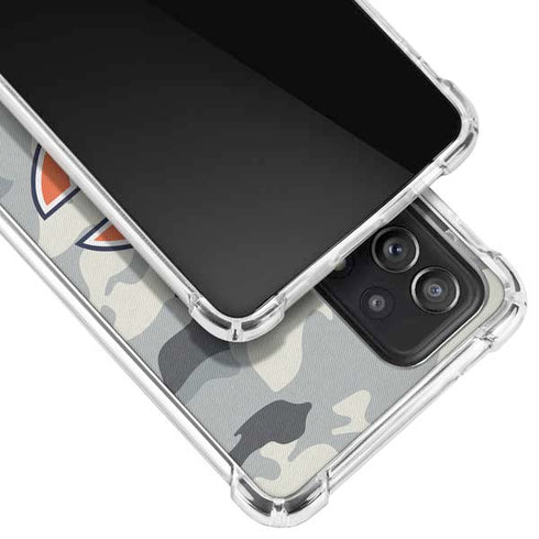 NFL Chicago Bears Camo Galaxy A52 5G Clear Case