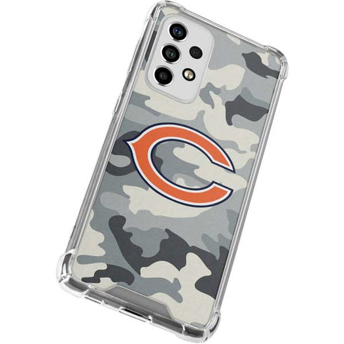 NFL Chicago Bears Camo Galaxy A53 5G Clear Case