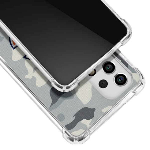 NFL Chicago Bears Camo Galaxy A53 5G Clear Case