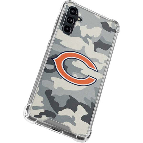 NFL Chicago Bears Camo Galaxy A54 5G Clear Case