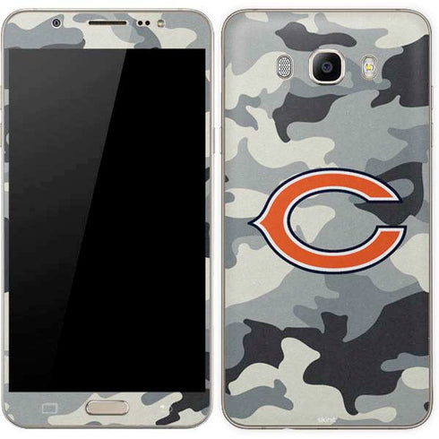 NFL Chicago Bears Camo Galaxy J7 Skin