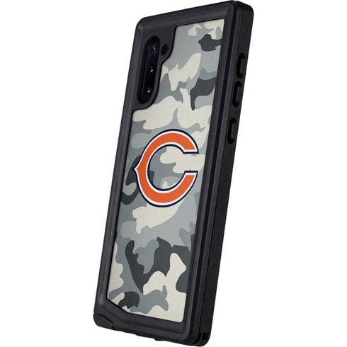 NFL Chicago Bears Camo Galaxy Note 10 Waterproof Case