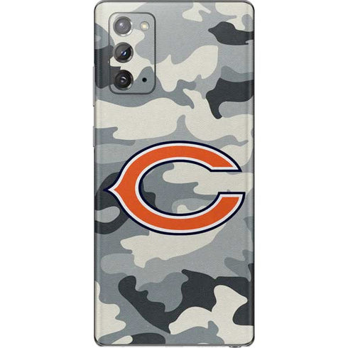 NFL Chicago Bears Camo Galaxy Note20 5G Skin