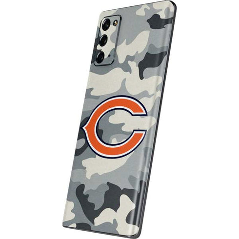 NFL Chicago Bears Camo Galaxy Note20 5G Skin