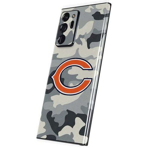NFL Chicago Bears Camo Galaxy Note20 Ultra 5G Skin