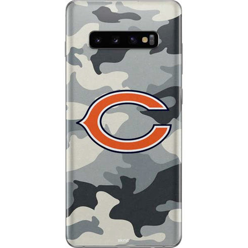 NFL Chicago Bears Camo Galaxy S10 Plus Skin